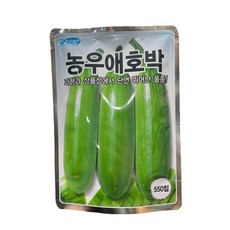 농우애호박 550립 [24년포장] 맛있는 대포장 애호박 종자, 1개