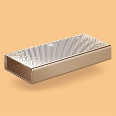 Xiaomi 미니 무선 스피커 블루투스 5.0 금속 스테레오 휴대용 핸즈프리 작은 사랑 버전 음악 MP3 플레이어, 01 금