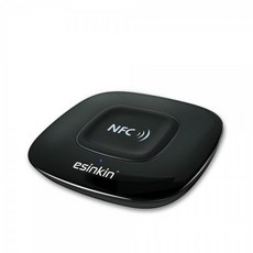 esinkin Esinkin 블루투스 수신기 무선 오디오 어댑터 4.0 (NFC 사용 가능) HD 음악 스테레오 사운드 시스템에 대한, 단일상품, 단일상품