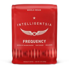 Intelligentsia 커피 미디엄 로스트 원두 커피 - El Diablo 355ml(12온스) 백 블랙스트랩 당밀 콜라 및 카카오의 맛 노트 포함, Frequency Blend, WB, 12 Ounce (Pack of 1), 1개, 355ml