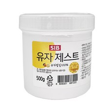 유자제스트500g, 500g, 1개