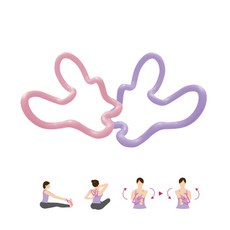 바디아트 NEW 바디링 요가링 스트레칭, 핑크
