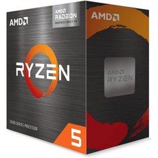 AMD 라이젠 5 5600G 6-코어 12-스레드 라덴 그래핏 언락 데스크톱 프로세서, Desktop Processor, 데스크탑 프로세서 - 5600x