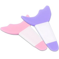 睫毛化妝支撐器 2種組, 1套, 粉色+紫色