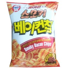 빙그레 돌아온 스모키 베이컨칩 70g, 16개