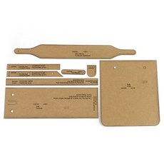 가죽필통만들기도안