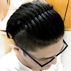 세안용 철머리띠 남녀공용 간단한 앞머리 고정 철사헤어밴드