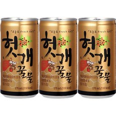 헛개 꿀물 175ml 작은캔 oriental raisin honey water small can, 90개