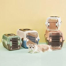 리첼 고양이 이동장 강아지 켄넬 이동가방 캐리어 더블도어 S, 리첼 고양이 이동장 강아지 켄넬 이동가방 캐리어 더블도