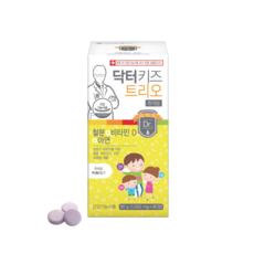 닥터 키즈 트리오, 90정, 1000mg