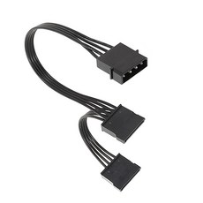 SATA 15PIN 확장 케이블 BIG 4 핀에서 SATA 스플리터 어댑터 1 4 핀 ~ 2/3/4/5, 하나는 둘입니다
