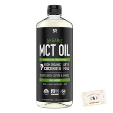 1183mL 스포트리사치 오가닉 MCT 오일 유기 코코넛유래 100% 케토 비건 Sports Research Organic Oil 코스트코 SPICE샵 한정 상표 등록, 1개, 1.183L, 1개
