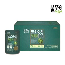 풀무원 건강즙 발효숙성 양배추100, 80ml, 30개