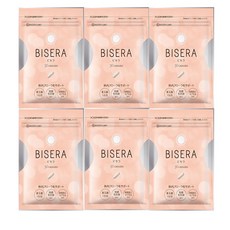 [본사직영점] BISERA 비세라 장내 플로라 밸런스 유산균 서플리먼트 월 3개 x2 정기배송 2회 분(총 6개), 6개