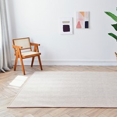  한빛카페트 [한빛카페트] 폭신폭신 헤링본 메모리폼 사계절 러그 카페트 150x200cm 