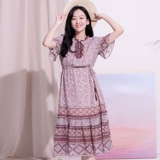 지센 쉬폰 맥시 원피스 LFOPM503 PE