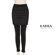 카라 KARRA 77까지 기모안감패딩치마레깅스 KB0WLG501A