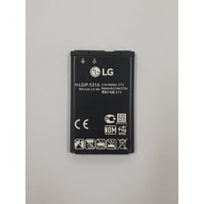 LG 와인3G폰 T390 중고 배터리 LGIP-531A