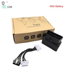 미니 추적 Obd2 방지 트래커 도난 Obd 차량 쉬운 숨기기 자동차 Gps 로케이터 앱/웹, With Extension Cable, 1개