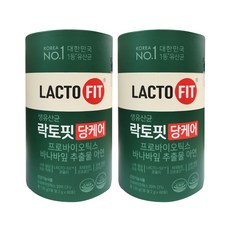 종근당건강 락토핏 당케어 PBS 유산균, 120g, 2개