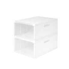 시스템 신발장 WH 2입 다용도 수납 정리 정돈 꿀템, 단품