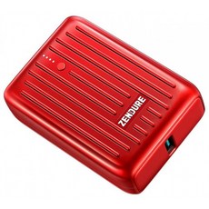 젠듀어 파워뱅크 슈퍼미니 10 000mAh USB-C 18W PD 휴대용 충전기 카드 사이즈 아이폰 삼성 갤럭시 닌텐도 스위치 모어 레, 단일옵션, 단일옵션