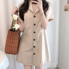 [랜덤플레이] 스티치 넥 카라 반팔