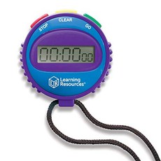 Learning Resources 러닝 리소시즈 간단 스톱워치 LER0808, 1개
