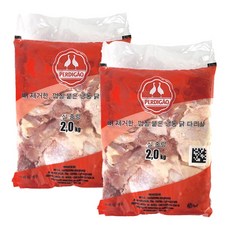 브라질 닭다리살2kgx2봉 닭정육 페르디가오 닭볶음탕 후라이드, 2kg,