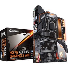 GIGABYTE H370 AORUS 게이밍 3 WiFi (LGA1151인텔USB3.1 2세대 Type A Type CHDMIM.2ATXDDR4마더보드), 상세 설명 참조0