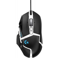 11개의 프로그램 가능한 버튼이 있는 LogitechG502SE히어로 RGB게임 마우스, 단일옵션, 단일옵션