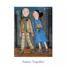 Eva Armisen 에바 알머슨 작품 Juntos Together / 거실에 걸면 좋은 인테리어 그림액자 01