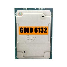 19 60GHz GOLD6132 프로세서 캐시 스레드 스마트 28 제온 25MB 6132 LGA3647 CPU 코어 골드 140W 2 14 SR3J3