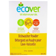 Ecover 식기 세척기 파우터 감귤향 1.36 kg, 1개