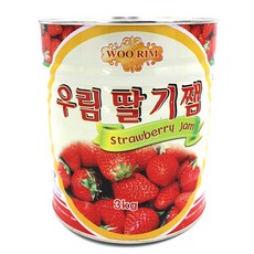 우림 딸기쨈 3kg 과일잼, 1개