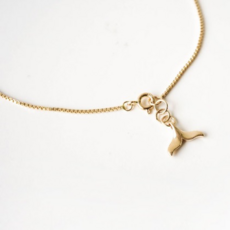 14k고래꼬리발찌