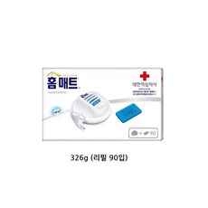 홈매트 대한적십자사 코드롤러 훈증기+리필 90P, 326g, 1세트