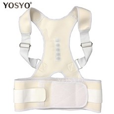 자세 교정기 자기 치료 중괄호 어깨 지원 벨트 남성용 여성용 교정기 벨트 어깨 자세 지원, 중국, 하얀, S