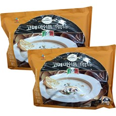 코스트코 씨제이 고메머쉬룸크림스프1440g(180g X 8입) X 2개 아이스포장무료, 1.44kg