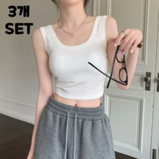 [3개 세트] 이지밤 데일리 무지 민소매