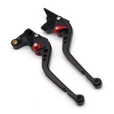 새로운 2020 2021 스즈키 GSXR150 GSXS125 GSXS150 GSX-R150125 GSX-S125 오토바이 액세서리 용 짧은긴 브레이크 클러치 레버 롱 레드 1개