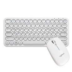 INOTE X-KEY 38BT ＋ 로지텍 M557 (화이트 화이트), 옵션없음, 옵션없음