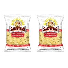 Santitas 토르티야 칩 화이트 콘 311g 2팩 Santitas Tortilla Chips White Corn 11 Ounce, 2개