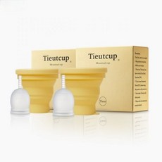 초보자도 쉬운 세상 편한 생리컵 티읕컵 세트 세척 소독 보관컵, Small Small 소독보관컵, 1개