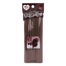 하니 커피스틱 18cm 100개 37-1 / 빨대 스트로우 커피빨대, 1개