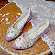 한복높은통굽신발