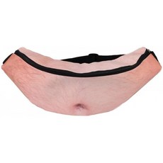 아빠 가방 털이 배꼽 패니 팩 배꼽 패니 팩 남자