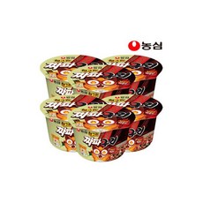컵 라면 앵그리짜파구리 큰사발면 6개
