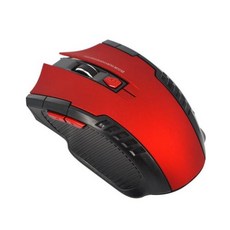 무선게이밍마우스 게이밍 무소음 미니 광학 컴퓨터 사무실 2000DPI 맥북 PC 노트북 키보드용 전문 24Ghz, 없음, 2) Red