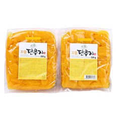 싱그람 꼬들 단무지 (300g×2입) x2개, 단일상품